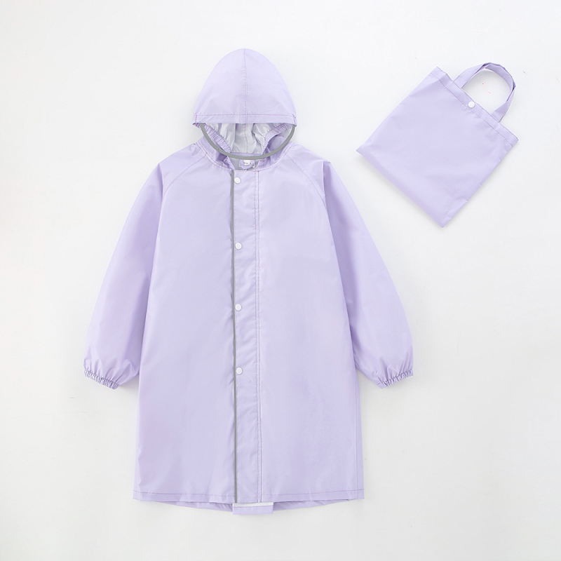 Palton de ploaie despărțit pentru familie – pentru copii și adulți, impermeabil, ușor, uscare rapidă, țesătură din poliester taftă, strat PU adeziv