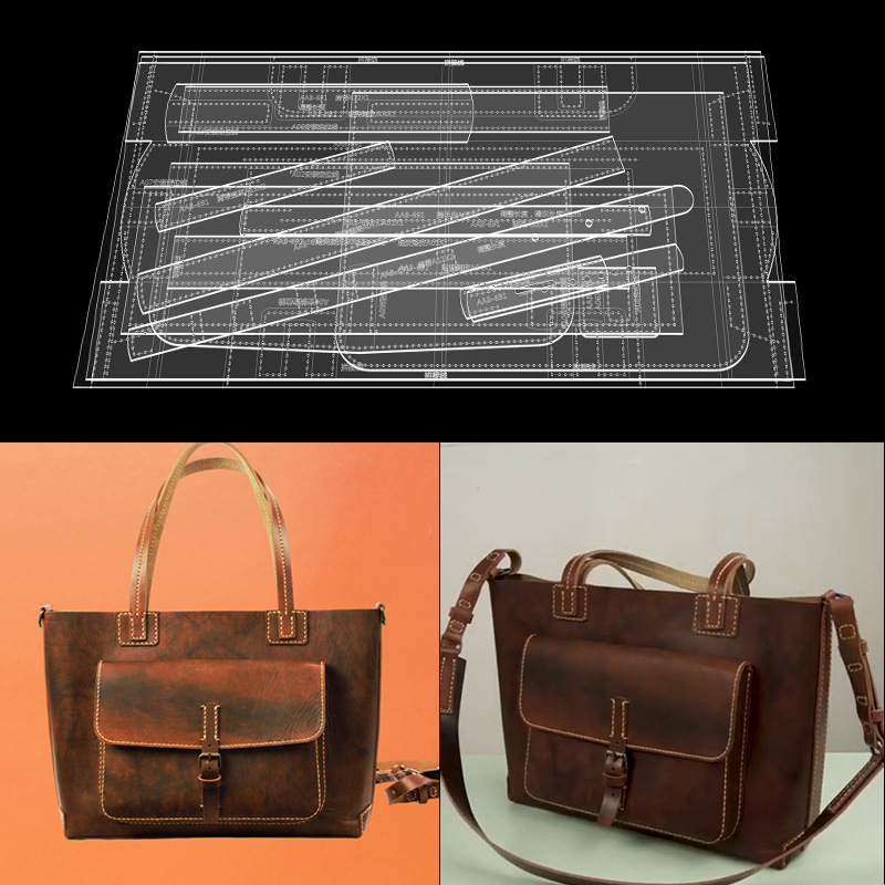 DIY șablon pentru geantă tote din acrilic pentru bărbați și femei — desene și tipare; material: acrilic; marcă: DIY; import: Nu; autorizare IP: Nu