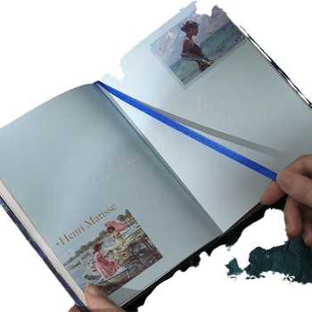 Jurnal Chengpin: motif de lumină și umbră inspirat de Monet, legare cu adeziv, 180 de pagini, hârtie 100 g