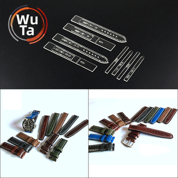 DIY Șablon pentru Cureaua de Piele a Ceasului — Șablon Acrilic pentru Proiectarea Curelei