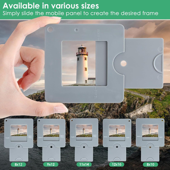 Viewfinder pentru pictură – portabil, plastic, marcă Neutral, tipul 1, fără import, fără autorizare IP