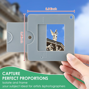 Viewfinder pentru pictură – portabil, plastic, marcă Neutral, tipul 1, fără import, fără autorizare IP