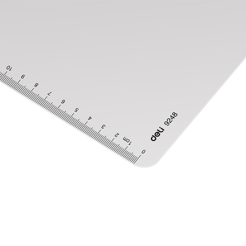 Deli 9248 Tabla za pisanje s klipom – PP, snažan klip + klips ploče, bez logotipa