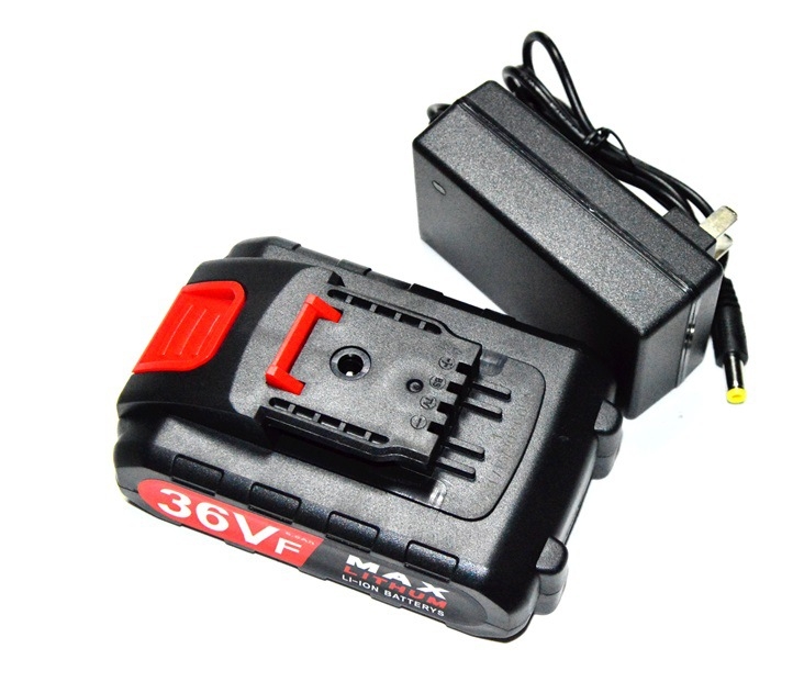 Bormașină/șurubelniță fără fir cu baterie Li-ion și încărcător Type-C; tensiuni 42V/36V/48V