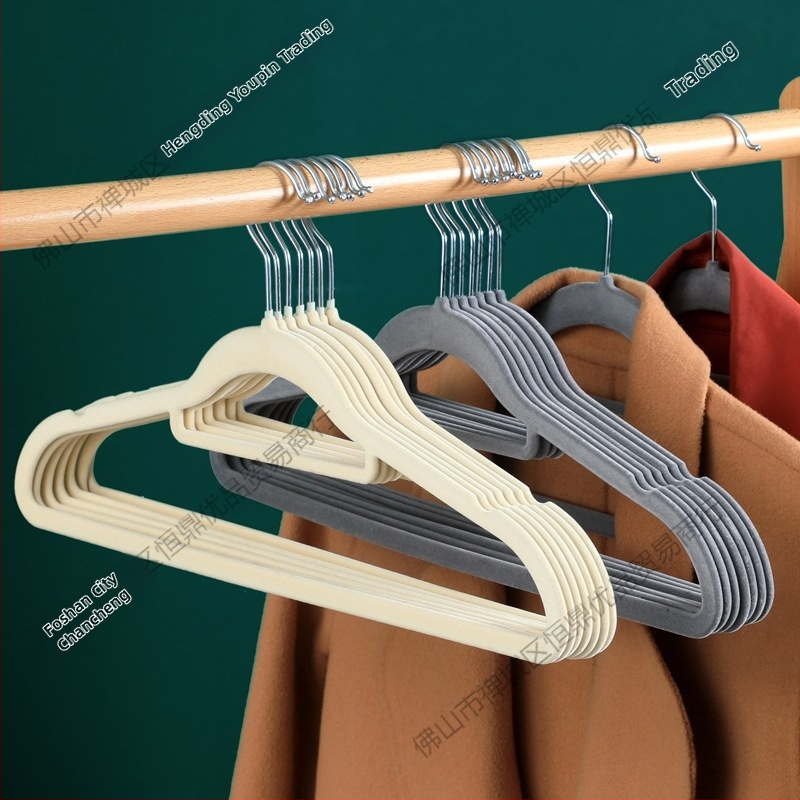 Flokirana vješalica za kućnu upotrebu — protiv klizanja, bez tragova na odjeći, japanskog stila za sušenje