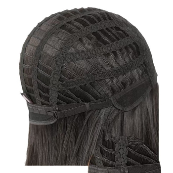 Ženska kratka kovrča perika s potpunim prekrivanje glave, lagana za ljeto, model T-3008, korejski stil, vlakna otporna na toplotu