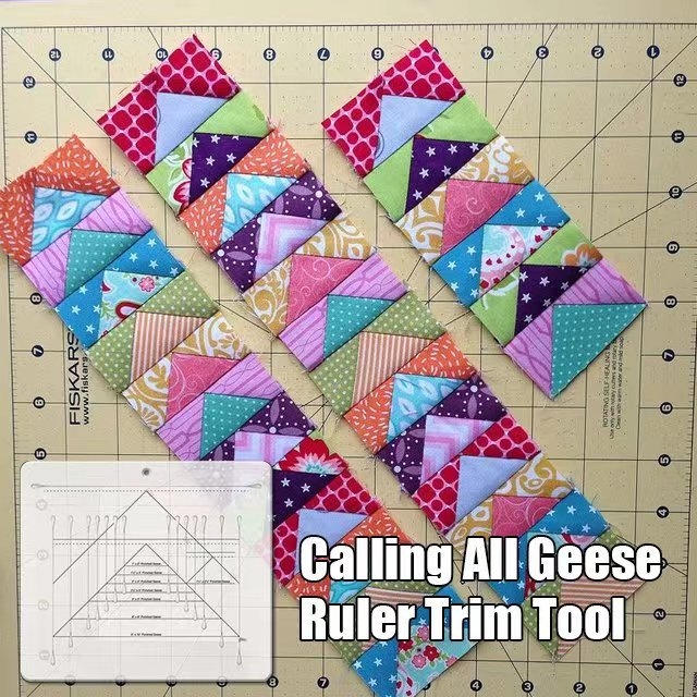 Flying Geese Trim Cutting Ruler - akril, Nije za uvoz, Bez IP dozvole