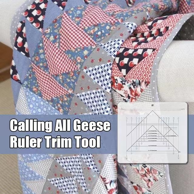 Flying Geese Trim Cutting Ruler - akril, Nije za uvoz, Bez IP dozvole