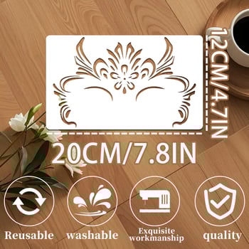 Šablona za slikanje aerosolom s izrezom – Proizvodni kod: Kombinacijska šablona; Materijal: PET; Specifikacija: Kombinirano prilagođena verzija; Uvoz: Ne