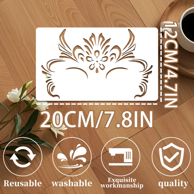 Šablona za slikanje aerosolom s izrezom – Proizvodni kod: Kombinacijska šablona; Materijal: PET; Specifikacija: Kombinirano prilagođena verzija; Uvoz: Ne