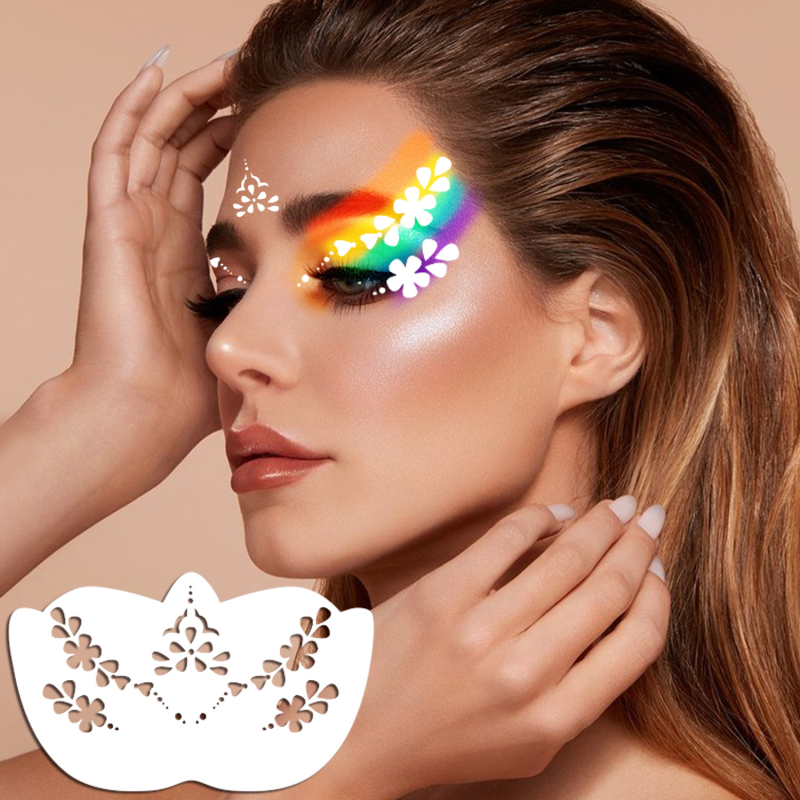 Šablona za slikanje aerosolom s izrezom – Proizvodni kod: Kombinacijska šablona; Materijal: PET; Specifikacija: Kombinirano prilagođena verzija; Uvoz: Ne