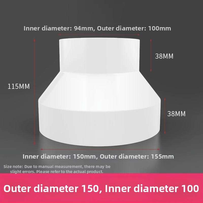 PVC reduktor spoj — brend Shouli, certifikacija Regular, moderan i jednostavan stil