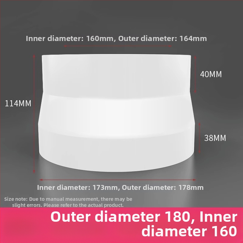 PVC reduktor spoj — brend Shouli, certifikacija Regular, moderan i jednostavan stil