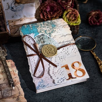 Naljepnice za dnevnik – Serija Handwritten Paper Room, 20 listova, 6 dizajna, skandinavski stil