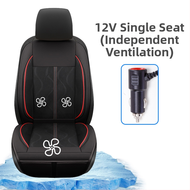 CHEGES Auto ventilačná podložka na sedadlo, Ice Silk povrch, bez výplne, bez prispôsobenia, letná ventilácia