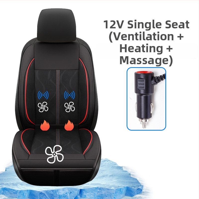 CHEGES Auto ventilačná podložka na sedadlo, Ice Silk povrch, bez výplne, bez prispôsobenia, letná ventilácia