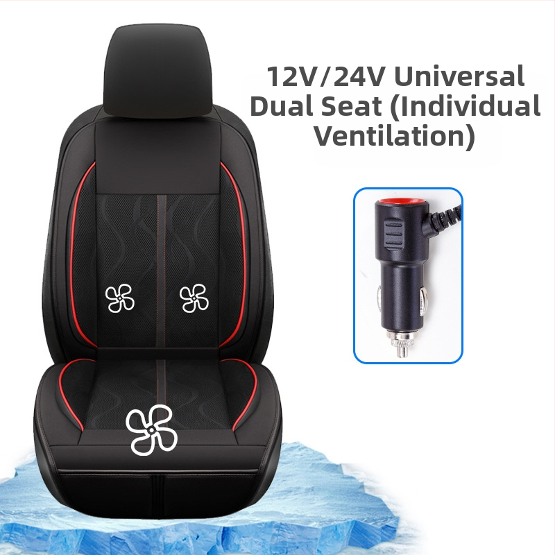 CHEGES Auto ventilačná podložka na sedadlo, Ice Silk povrch, bez výplne, bez prispôsobenia, letná ventilácia