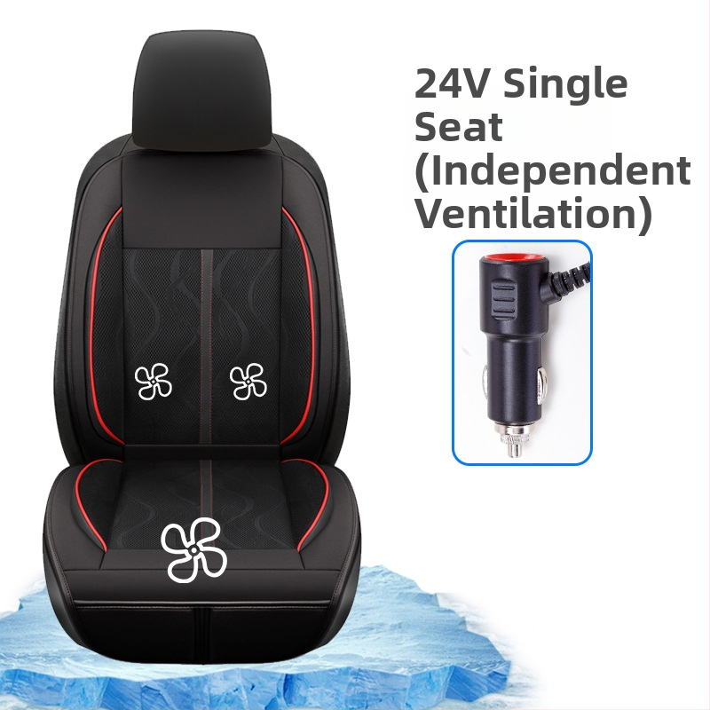 CHEGES Auto ventilačná podložka na sedadlo, Ice Silk povrch, bez výplne, bez prispôsobenia, letná ventilácia