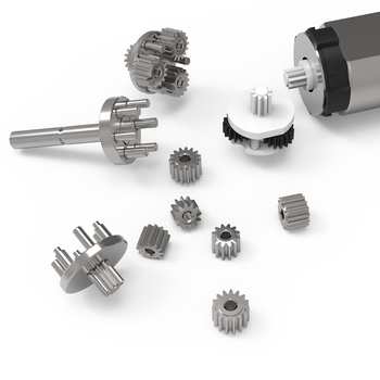 Automobilski motor za podešavanje prednjeg svjetla s trostupanjskim prijenosom, omjer redukcije 102:1, kompatibilan s enkoderom, miniaturni DC koračni motor