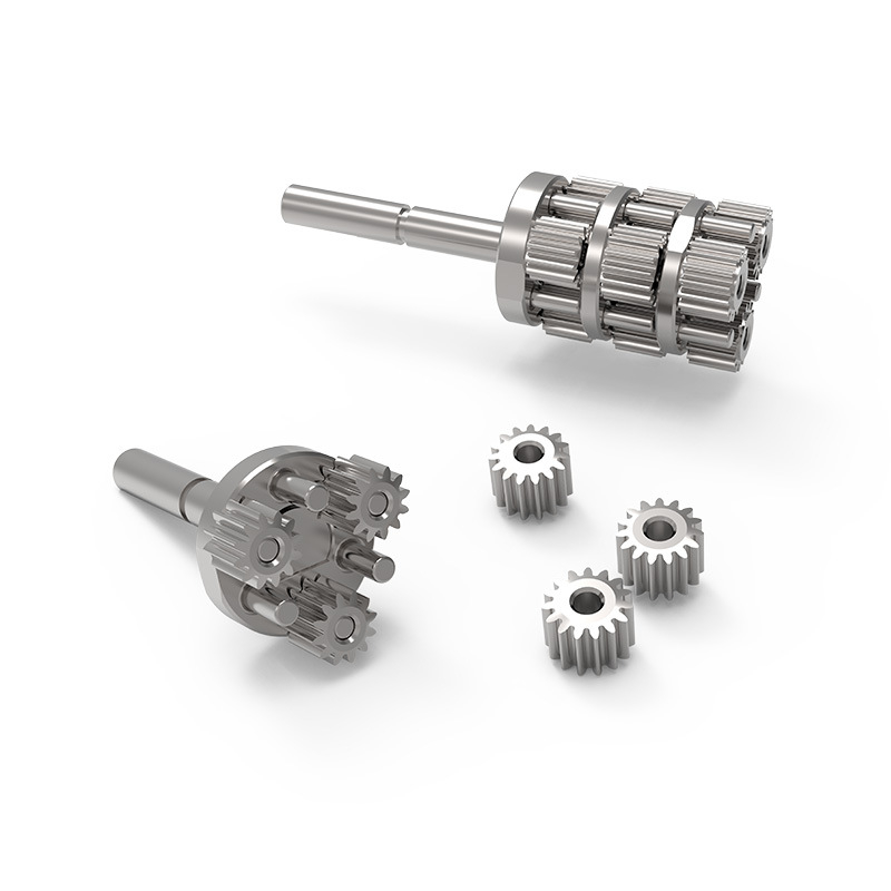 Automobilski motor za podešavanje prednjeg svjetla s trostupanjskim prijenosom, omjer redukcije 102:1, kompatibilan s enkoderom, miniaturni DC koračni motor