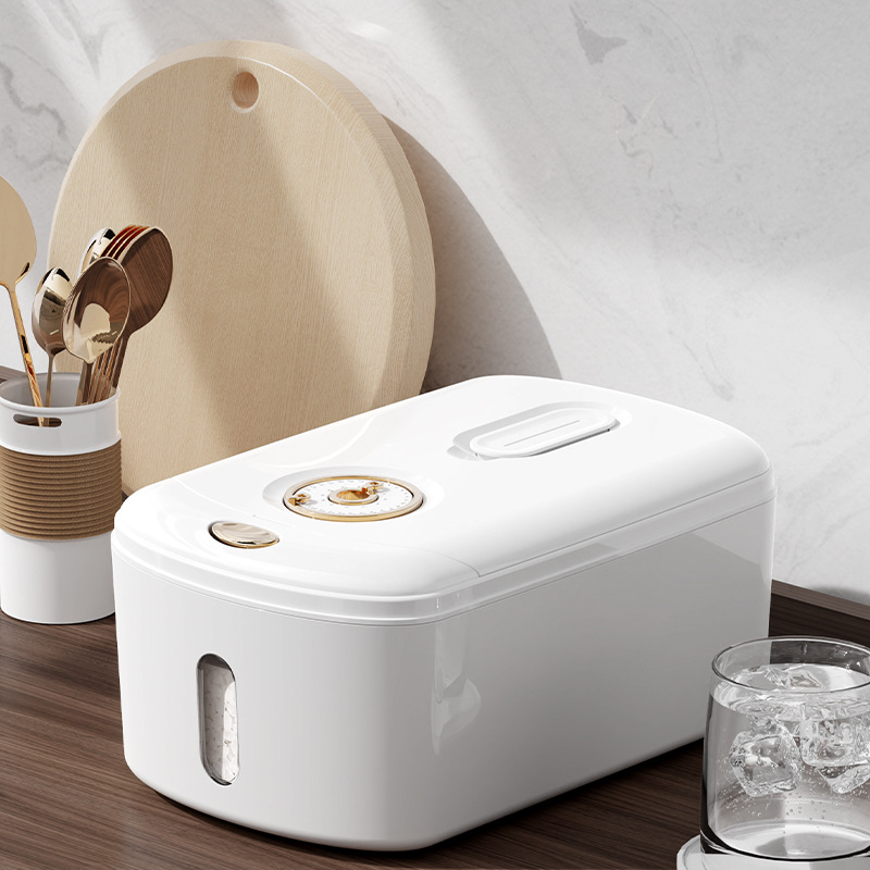 Kutija za skladištenje riže, prehrambena kvaliteta, zatvaranje, zaštita od vlage i štetočina, praćenje datuma - PP plastika