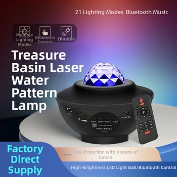 Mini laserové svetlo s projekciou hviezdnej oblohy – LED, IP43, 5V, vonkajšie použitie