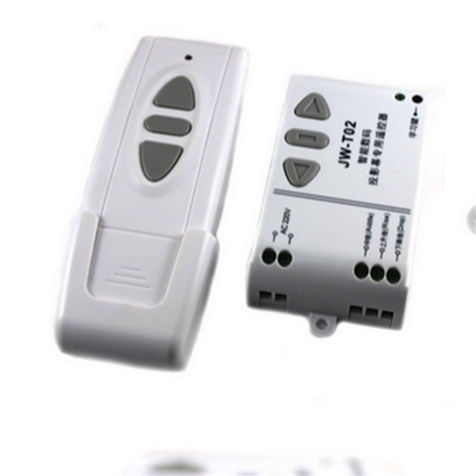 Controler pentru ecran de proiecție cu telecomandă dublă — temperatură de funcționare 60–50°C, potrivit pentru lămpi, motoare și corpuri de iluminat cu ventilator, CE