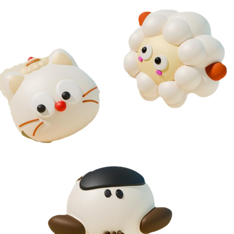 Бебешки силиконов предпазител за ъгъл на масата – сферична защита на ръба, карикатурен стил, анти-колизия