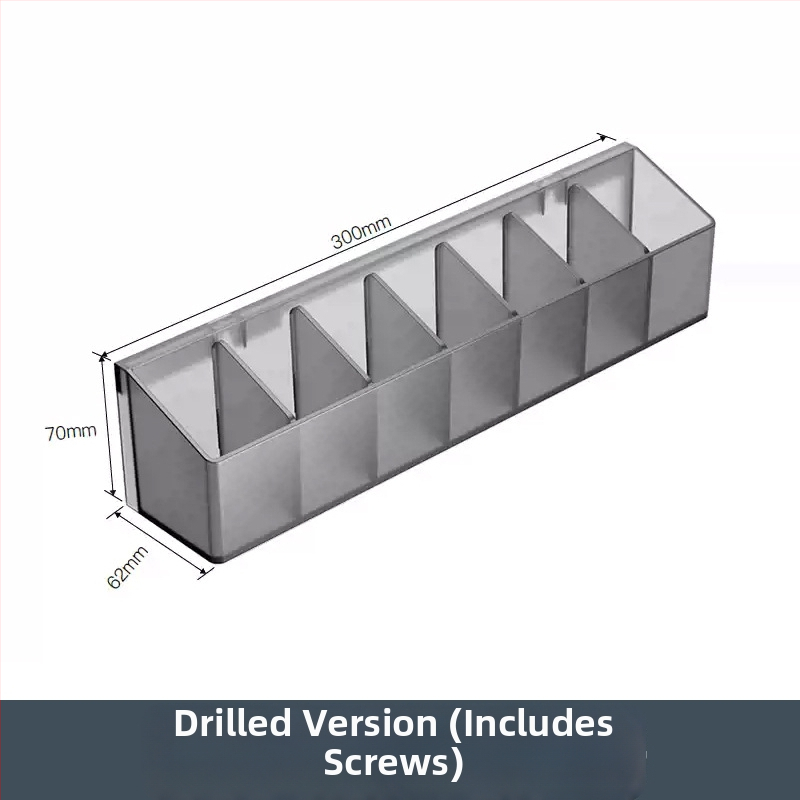 Dulap oglindă de baie montat pe perete, raft înclinat pentru ruj, depozitare de cosmetice, plastic, marcă Hisa