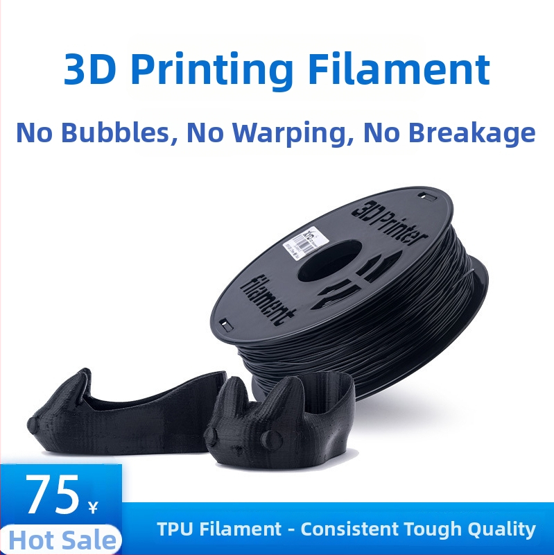 TPU filament pre 3D tlač – guľatý tvar, TPU materiál