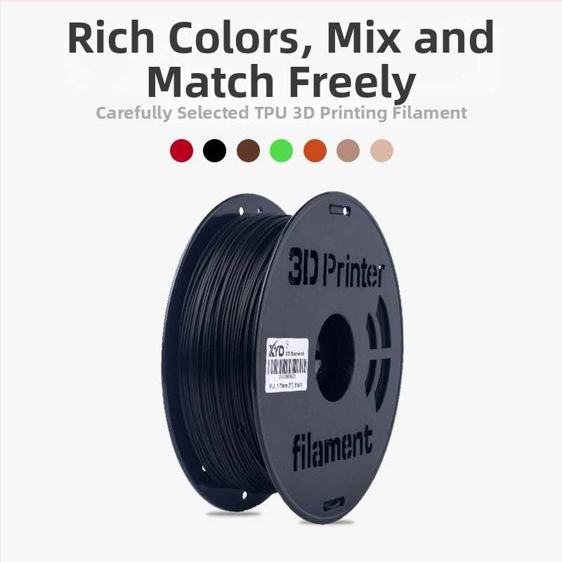 TPU filament pre 3D tlač – guľatý tvar, TPU materiál
