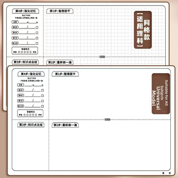 Zadaonica za vježbanje matematike s listovima, papir 80 g, 100–200 stranica, PP korica
