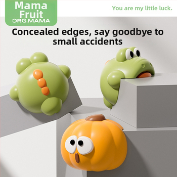 Org.mama / Mama Fruit detský rohový ochranný kryt na stôl – karikatúrny dizajn, špeciálny tvar, ochrana proti nárazu