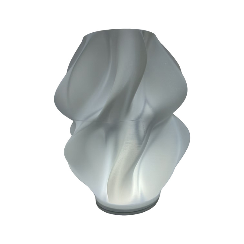 3D nyomtató filament - PETG fénydifuzáló, 1.75 mm, kerek keresztmetszet, félátlátszó, fényes felület