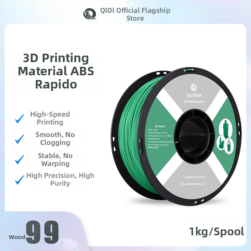 QIDI ABS Rapido 3D filament pre tlač – kruhový prierez, ABS materiál