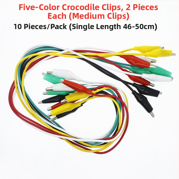 Тестова линия с двойни аллигаторни щипци и ремонтен линк, 10 броя, дължина 500 мм