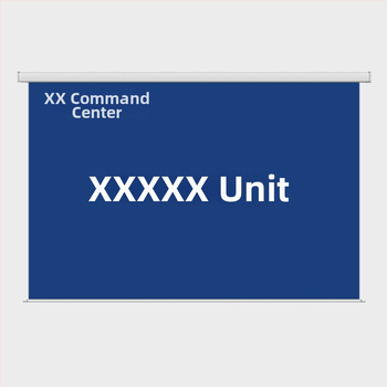 Zidno montirana električna projekcijska zavjesa s HD otiskom uzorka, daljinski upravljač, model Dh-688, snaga 50, težina 10