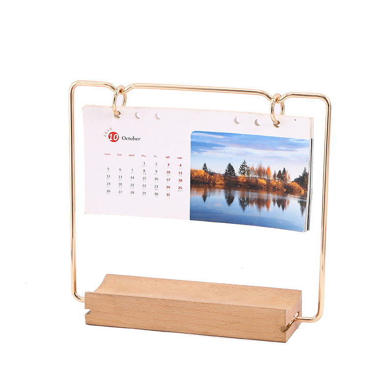 Metalni stalak za stolni kalendar (model: Desk Calendar Stand, marka: Quan Chen, tip: držač kalendara za stol, uporaba: stol)