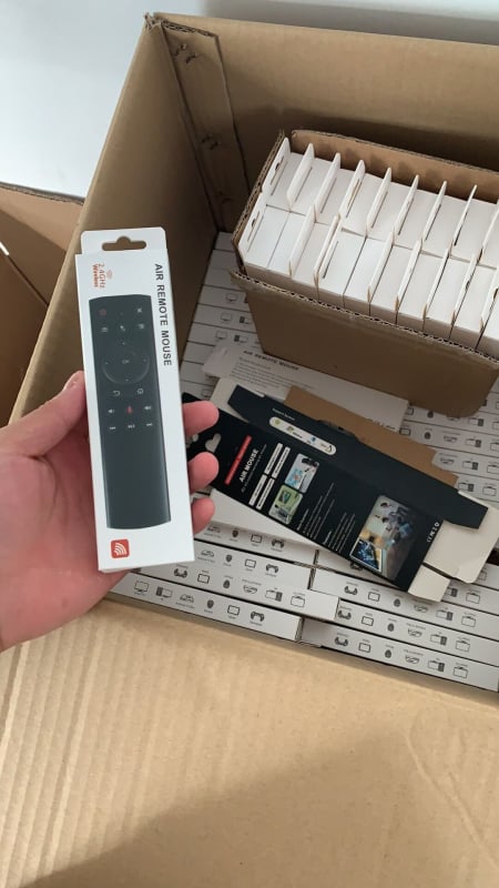 G20 / G20S 2,4G bežični glasovni daljinski upravljač s gyroskopom – zračni miš za Android set-top box, računalo i projektor