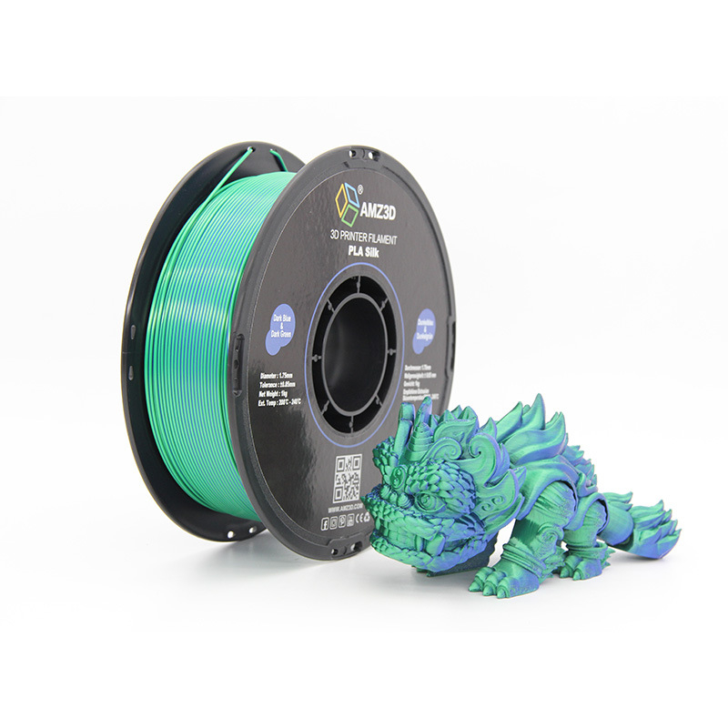 PLA-Silk 3D filament za ispis, kružno presjek, materijal PLA-Silk, za 3D pisače, Značka: PLA-Silk / An nengjie