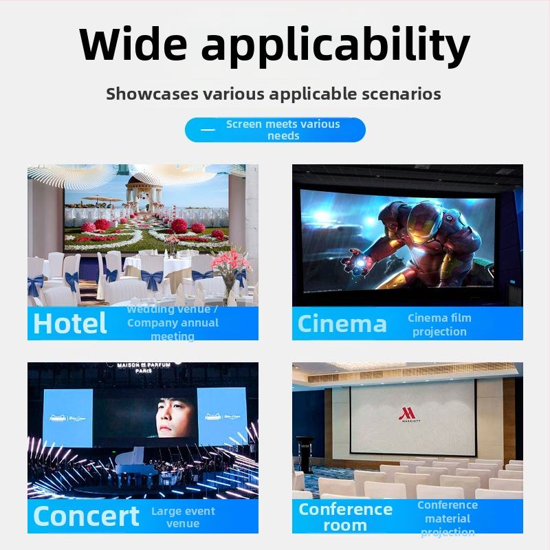 Elektrenski projekcijski zaslon za uredske i kućne potrebe, model 222201, snaga 14 W, težina 8 kg, energetska klasa First-class