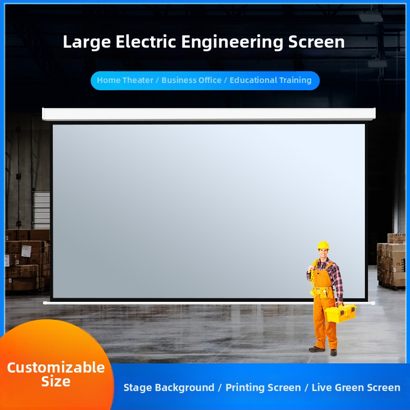 Elektrenski projekcijski zaslon za uredske i kućne potrebe, model 222201, snaga 14 W, težina 8 kg, energetska klasa First-class