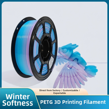 PETG filament za 3D ispis — 1 kg, točnost ispisa 1.29, kompatibilan s Tuozhu AMS univerzalnim