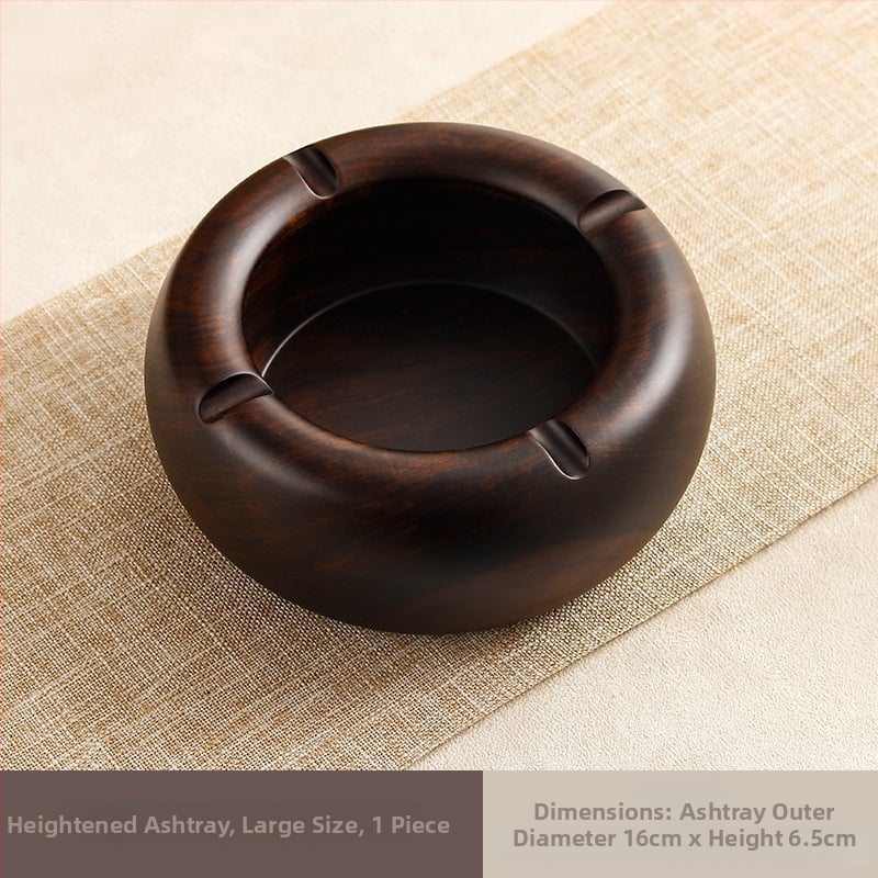 Scrumieră din lemn, stil chinezesc și stil chinezesc nou, cu capac, imprimare logo, 60 bucăți