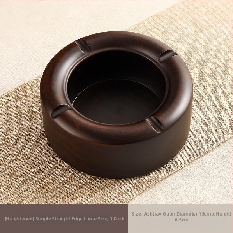 Scrumieră din lemn, stil chinezesc și stil chinezesc nou, cu capac, imprimare logo, 60 bucăți