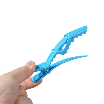 Alligator klip za kosu, dizajn križnih kliješta, plast/smola, ručna izrada, modni svakodnevni stil