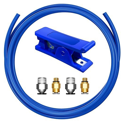 Dijelovi za 3D printer: PTFE cijev, PC4-01 pneumatski brzi spoj, KJH4-M, plastični materijal