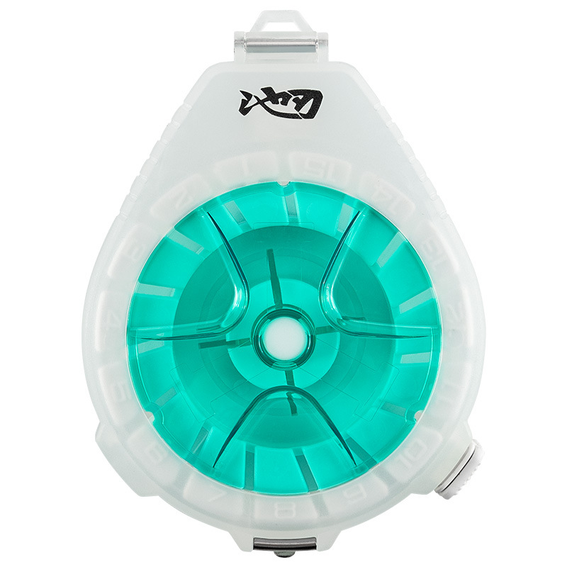 Pool Blade cutie de depozitare pentru fire de pescuit, multifuncțională, portabilă, organizator de linii, ABS