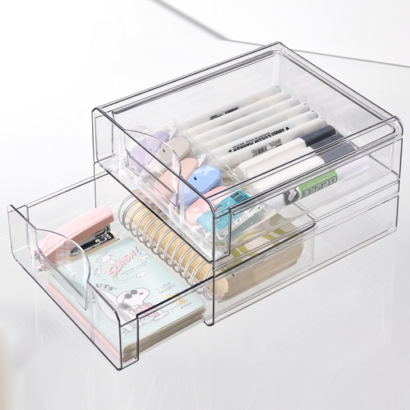 Cutie de depozitare pentru frigider, cu drenaj, stil japonez, din PET, pentru ouă, fructe și legume — stivabilă, menține prospețimea