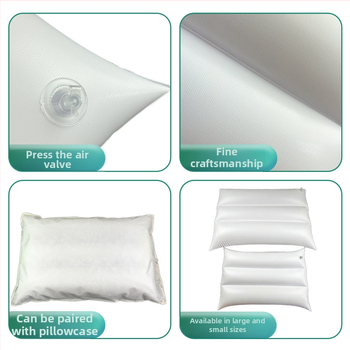 Napuhiva jastučnica za bolnicu, prijenosna za putovanja, jastuk za odmor, može se koristiti i kao podloga za noge. Materijal: ekološki PVC; tip: konvencionalni; debljina: uobičajena; prilagodba na zahtjev